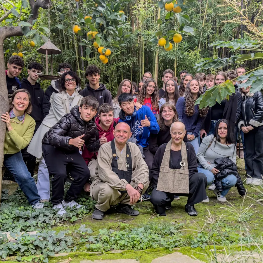 Tertio Lab: le scuole in visita al Centro Zen Anshin